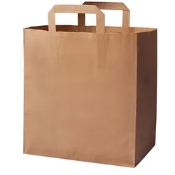 COVR Recycelte Kraftpapiertüten 26+14x30 cm (250 Stück)