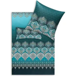 Estella Sophia Ornamental Blau 135 x 200 cm + 80 x 80 cm
