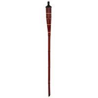Favorit Gartenfackel Bambus 150,0 cm 1 Stück rotbraun