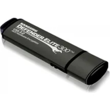 Kanguru Defender Elite300 - 128GB USB-Stick USB Typ-A 3.2 Gen 1 (3.1 Gen 1) Schwarz - Grau (KDFE300-128G)