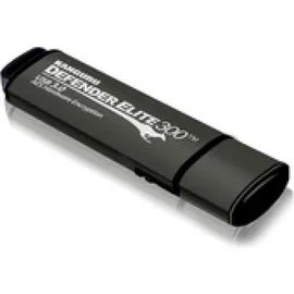 Kanguru Defender Elite300 - 128GB USB-Stick USB Typ-A 3.2 Gen 1 (3.1 Gen 1) Schwarz - Grau (KDFE300-128G)