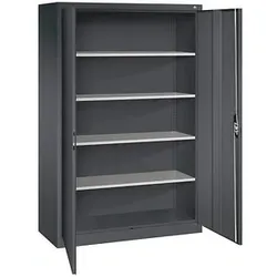 CP Stahlschrank 9480-000 S10574 schwarzgrau 120,0 x 50,0 x 195,0 cm, aufgebaut