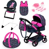 Bayer Kombi-Puppenwagen Xeo Deluxe, set