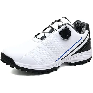 BOEBIZ Wasserdichte Golfschuhe für Herren, komfortabel, Golfschuhe für Outdoor, Größe 39-45, Walking Footwears, rutschfest, Athletic Sneakers - 45 EU