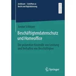 Beschäftigtendatenschutz und Homeoffice