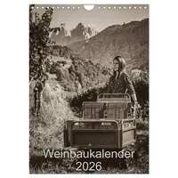 Calvendo Weinbaukalender 2026 (Wandkalender 2026 DIN A4 hoch), CALVENDO