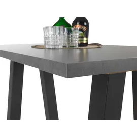 Mäusbacher Bartisch SYSTEM 120 x 70 cm Graphit/Grau