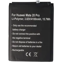 AccuCell Akku passend für Huawei Mate 20 Pro, Huawei P30 Pro Li-Polymer, 3,82V, 4100mAh, 15,7Wh, built-in, ohne Werkzeug