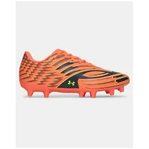 Under Armour Shadow Club 4 FG Jr orange high vis yellow (824) 6