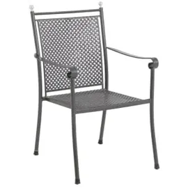 MWH Das Original Excelsior Niederlehner Stapelsessel 59 x 62,5 x 93 cm dunkelgrau