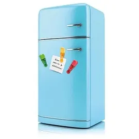 Wedo GLOSSY Magnete farbsortiert, Kunststoff 8,4 x 4,0 x 2,1 cm, 4 St.