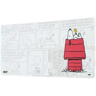 Grupo Erik Gaming Mauspad XXL Peanuts Snoopy Gaming Mousepad XXL rutschfest und Wasserabweisend Mauspad Groß - Mouse Pad Gaming Schreibtischunterlage PC Zubehör Gaming