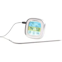 Rosenstein & Söhne Rosenstein & Ofenthermometer, Touch-Display, Timer, bis +250 °C