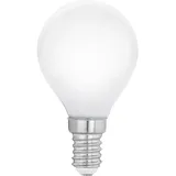 EGLO LED-Leuchtmittel E14-P45 Globe 4 W 470 lm 7,7 cm x Ø 4,5 cm Opal