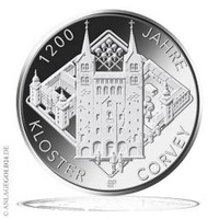 20 Euro Gedenkmünze 1200 Jahre Kloster Corvey 2022