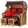 Mr. Deko bene living Strandkorb-Set Ammersee Grande XL Teak Bullauge PE grau - Modell 529