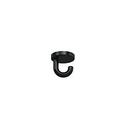 Hewi 477 Unterkopf-Haken 477.90.01590 50mm, tiefschwarz