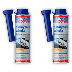 2x 300ml LIQUI MOLY 21284 Additiv Katalysatorschutz Kraftstoff Additiv Benziner