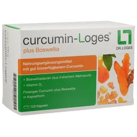 Dr. Loges Curcumin-Loges plus Boswellia Kapseln 120 St.
