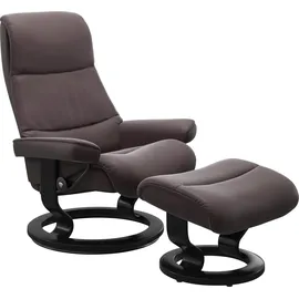 Stressless Relaxsessel View Kaltschaum 82 x 108 x 81 cm Rot mit Classic Base