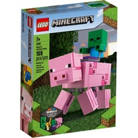 LEGO Minecraft BigFig Schwein mit Zombiebaby (21157) NEU/OVP