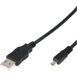 AccuCell USB-Kabel passend für Casio, Nikon, Panasonic Lumix K1HA08CD0019