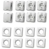 McPower FLAIR Einsteiger 16-teilig, weiß,