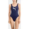 PUMA Swim Damen Badeanzug Schwimmanzug Bademode BLAU XS