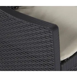 PROGARDEN Gartenset 3-tlg. anthrazit