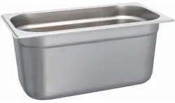 SCHNEIDER GN-Behälter 1/3, Edelstahl, Maße: 176 x 325 mm 530234 , Größe: 5,5 l, Tiefe: 150 mm
