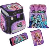 Scooli EasyFit Schulranzen-Set 5-teilig Monster High