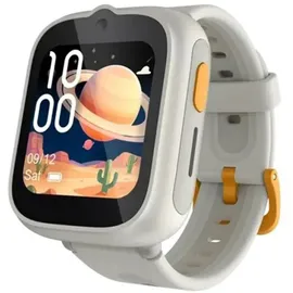 TCL MT48 4G 43 mm Kunststoffgehäuse Creme Sportarmband Beige M