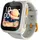 TCL MT48 4G 43 mm Kunststoffgehäuse Creme Sportarmband Beige M