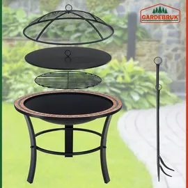 Gardebruk Feuerschale Fuoco Mosaik Stahl Ø76cm