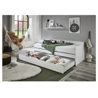 RELITA - Funktionsbett Jill 90x200 inkl. Rolllattenrost, 3 Schubladen