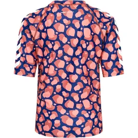 hummel Lucia Kurzarm-rash Guard Navy Peony 110