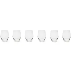 Excelsa Set mit 6 Wassergläsern Verona Glas 37 cl Durchsichtig