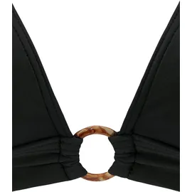 s.Oliver Bikini-Top Damen schwarz 38 Cup A/B