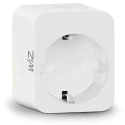 WiZ Smart Plug powermeter Type-F Steckdose weiß
