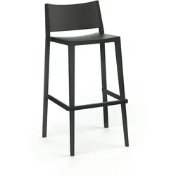 Packung mit 44 MOSK Low Bar Hockern Schwarz