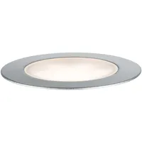 Paulmann Bodeneinbaustrahler Edelstahl 14,2 cm IP67 2W 100 lm silber