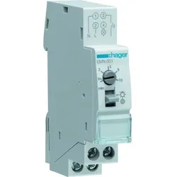 Treppenlichtzeitschalter REG elektr 1TE 230VAC 3-/4-Leiter-Schaltung nachschaltb