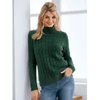 Heine Rollkragenpullover Grün 42