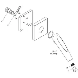 Hansgrohe AXOR Starck Organic Wanneneinlauf 12417000,