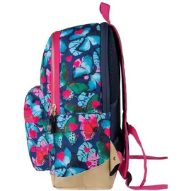 Pick & Pack Pick & Pack, Kindergartentasche, Beautiful Butterfly Rucksack L / Navy