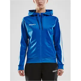 Craft Pro Control Kapuzen-Trainingsjacke Damen Club Cobolt/White M
