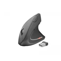 Trust Verto Wireless Ergonomic Mouse - Schwarz