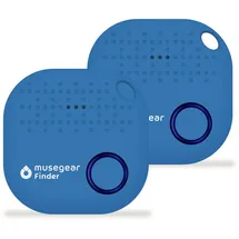musegear Schlüsselfinder hellblau 2er Pack