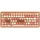 KeySonic KSKM-5200M-RF (DE) Wireless Sand/Creme