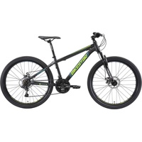 Bikestar Mountainbike 26 Zoll | 15 Zoll Rahmen, 21 Gang Schaltung, Scheibenbremse | Schwarz
